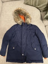 Polo Ralph Lauren Boys Size 6 Blue Parka Winter Jacket