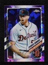 2021 Topps Chrome Update Sapphire Edition Purple 2/10 Spencer Turnbull 0a6