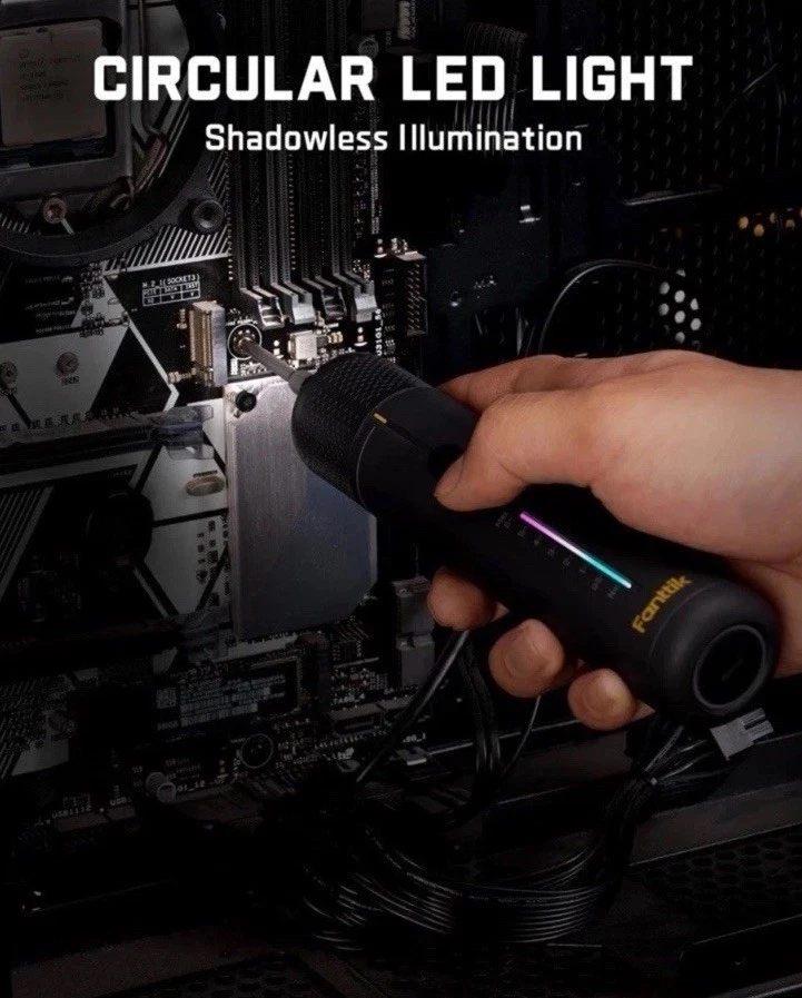 Fanttik S2 Pro Destornillador Eléctrico, Juego de Destornilladores Inalámbricos Foto 4 de 4