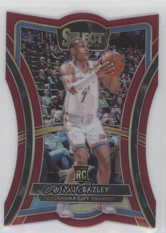 2019 Panini Select Premier Level Maroon Prizm /175 Darius Bazley #116 Rookie RC