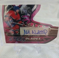 2025 Leaf Metal Steel Blades #SB-MN1 Mats Naslund Pink 5/5
