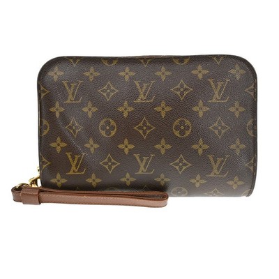 Best02 LOUIS VUITTON ORSAY CLUTCH HANDBAG MONOGRAM CANVAS M51790 AR0095 RQ02384
