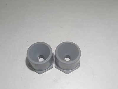 LOT OF 2 CHEMTROL-NIBCO 2'' X 1/2'' CPVC SCH80 NSF-PW F439 (N6C)