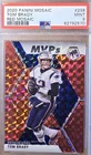 TOM BRADY RED MOSAIC PRIZM MVPs - 2020 PANINI MOSAIC - GRADED PSA 9 💎💎