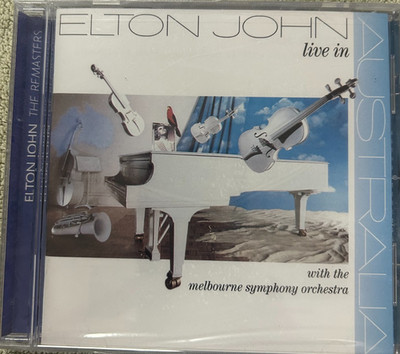 ELTON JOHN - ''LIVE IN AUSTRALIA''  REMASTERED NEW/Sealed CD: Mercury Records
