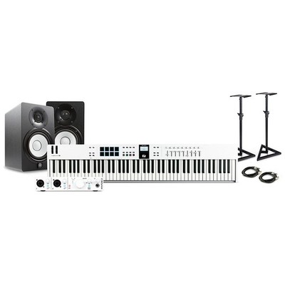Arturia KeyLab MK3 MIDI Keyboard Controller w/Minifuse IF/Yamaha Monitors W 88 K