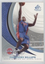 2005-06 SP Game Used Edition Blue Spectrum /50 Chauncey Billups #31 HOF 10lp