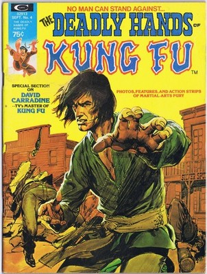DEADLY HANDS OF KUNG-FU # 4 US Marvel Comic Mag 1974