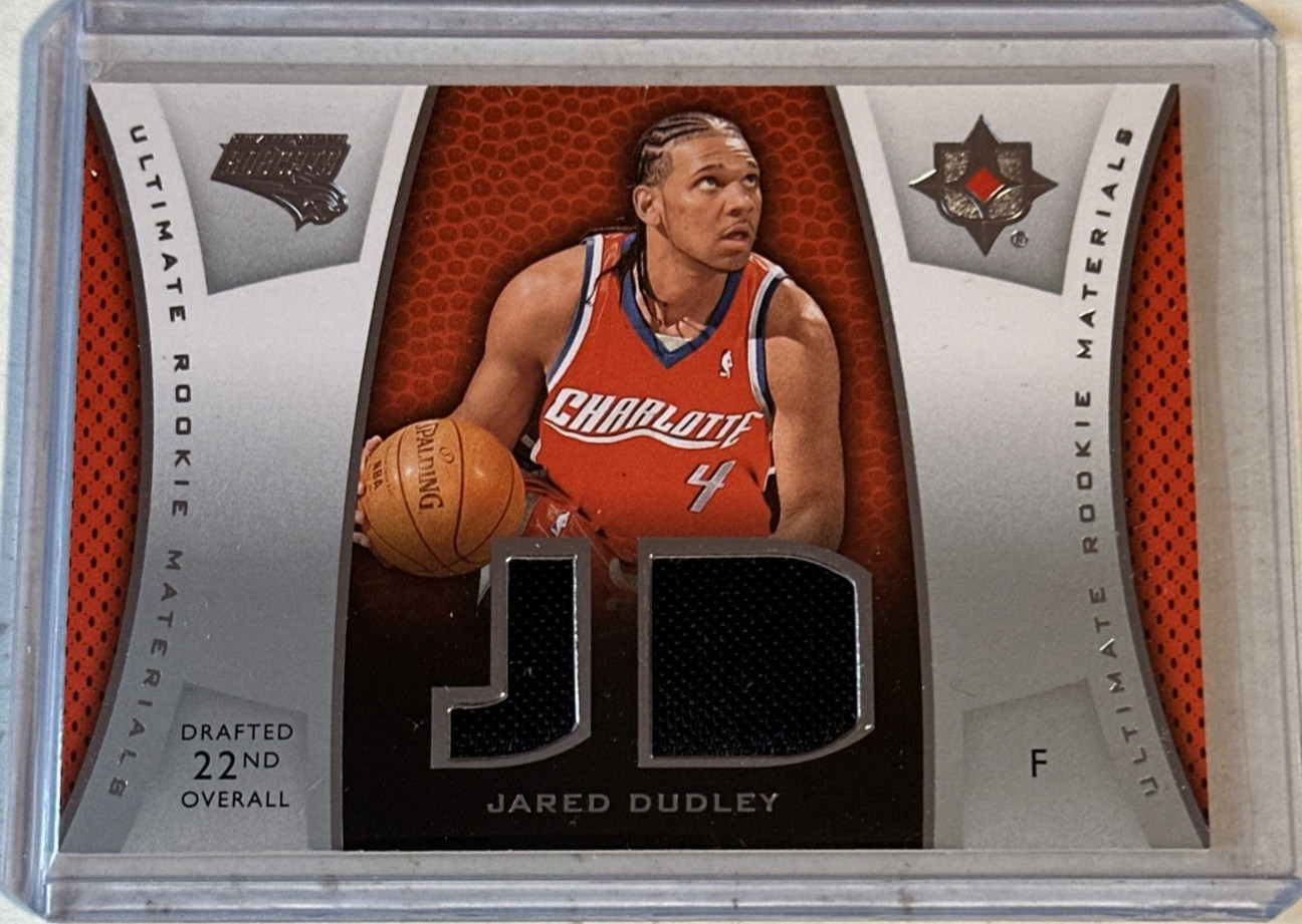 Jared Dudley 2007-08 Ultimate Collection Ultimate Rookie Materials #ULTR-JD