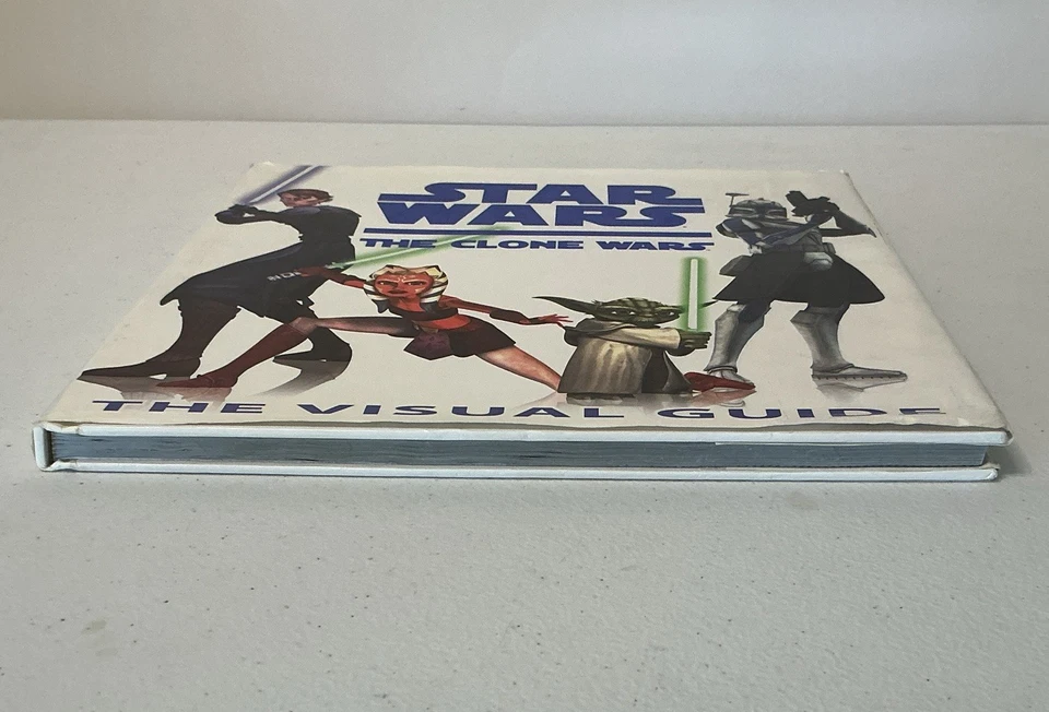Star Wars The Clone Wars The Visual Guide Jason Fry 2008 Hardcover 1st Edition - Image 3 of 4