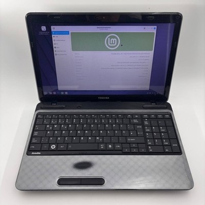 Toshiba Satellite L750D 15,6'' Laptop A6 128GB SSD 4GB RAM Linux Mint geprüft