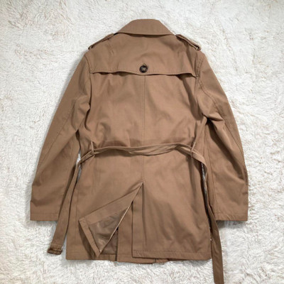 Burberry London Mid-Length Trench Coat with Belt [Brown/SizeM/VG