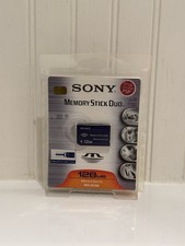Sony 128 MB Memory Stick Duo MSH-M128A/N Works With PSP