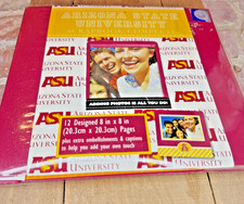 NEW COMPLETE SCRAPBOOK ARIZONA STATE UNIVERSITY  8 x 8 post bound by TAPESTRY