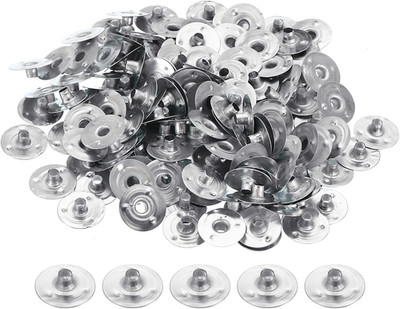 14 mm Metall Kerzendocht Sustainer Tabs, 150 Stück Kerzendocht Basis Ständer für