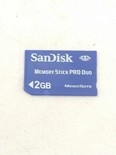 SanDisk 2GB Memory Stick Pro Duo Memory Card  Sony PSP  Camera Cybershot