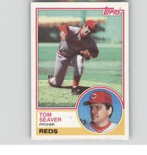 Tom Seaver 1983 Topps #580 Cincinnati Reds