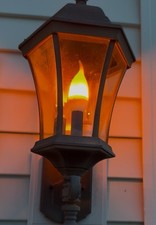 Halloween Light Bulbs Candelabra E12 6 Pack Flame Orange Flickering Candle LED
