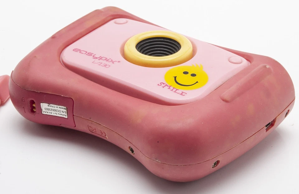 easypix V130 Smile Digitalkamera pink - Bild 4 von 4