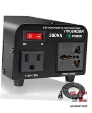 Voltage Transformer Power Converter 110V to 220V, 220V to 110V Step 500W