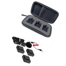 Lightweight Protective Storage Case for Rode GO II Microphone Hard Shell
