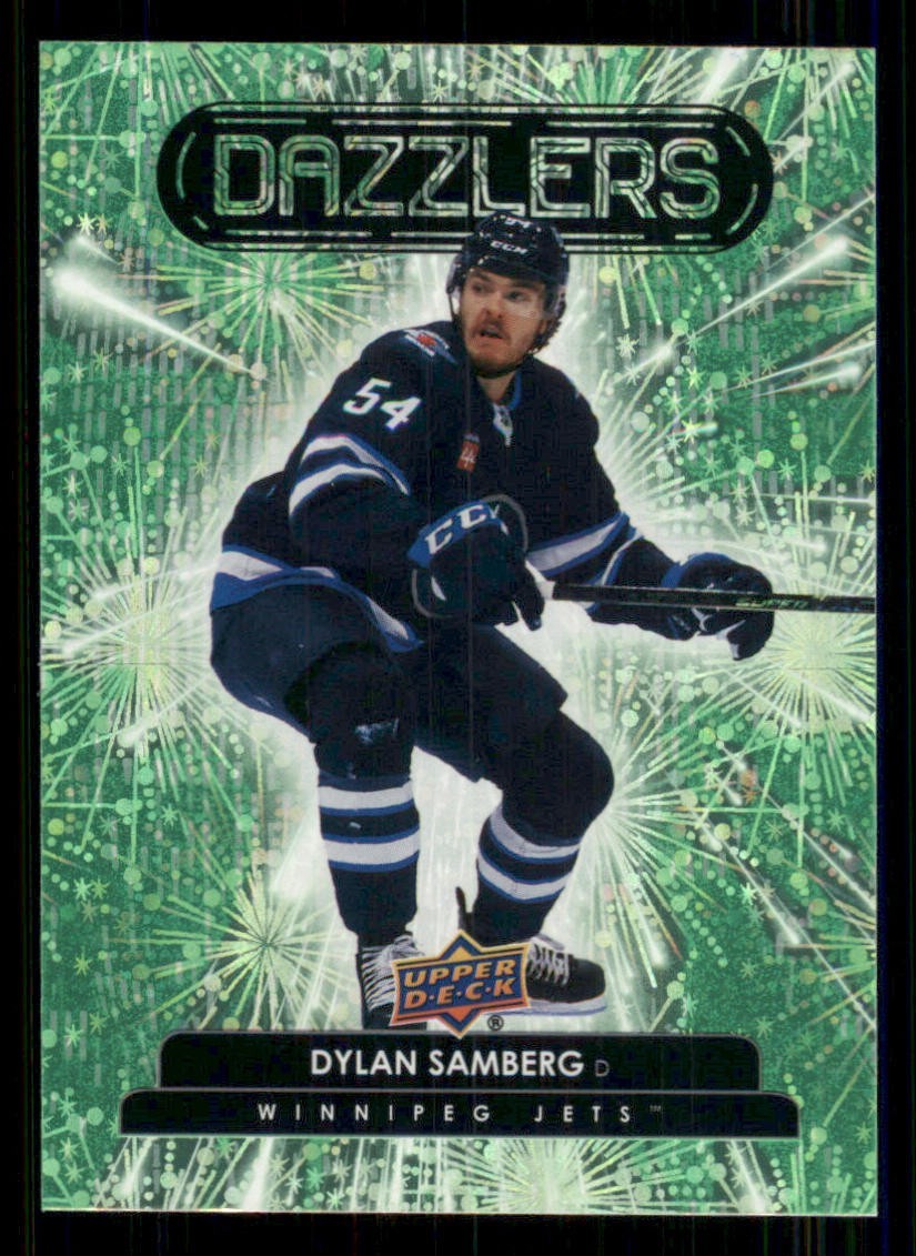 2022-23 Upper Deck Dazzlers Green #DZ94 Dylan Samberg