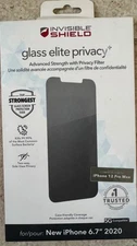 ZAGG InvisibleShield Elite Privacy Screen Protector iPhone 12 Pro Max