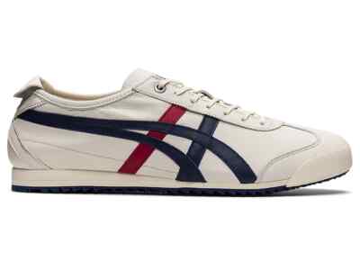 Asics Onitsuka Tiger MEXICO 66 SD 1183A872 CREAM/PEACOAT With shoe