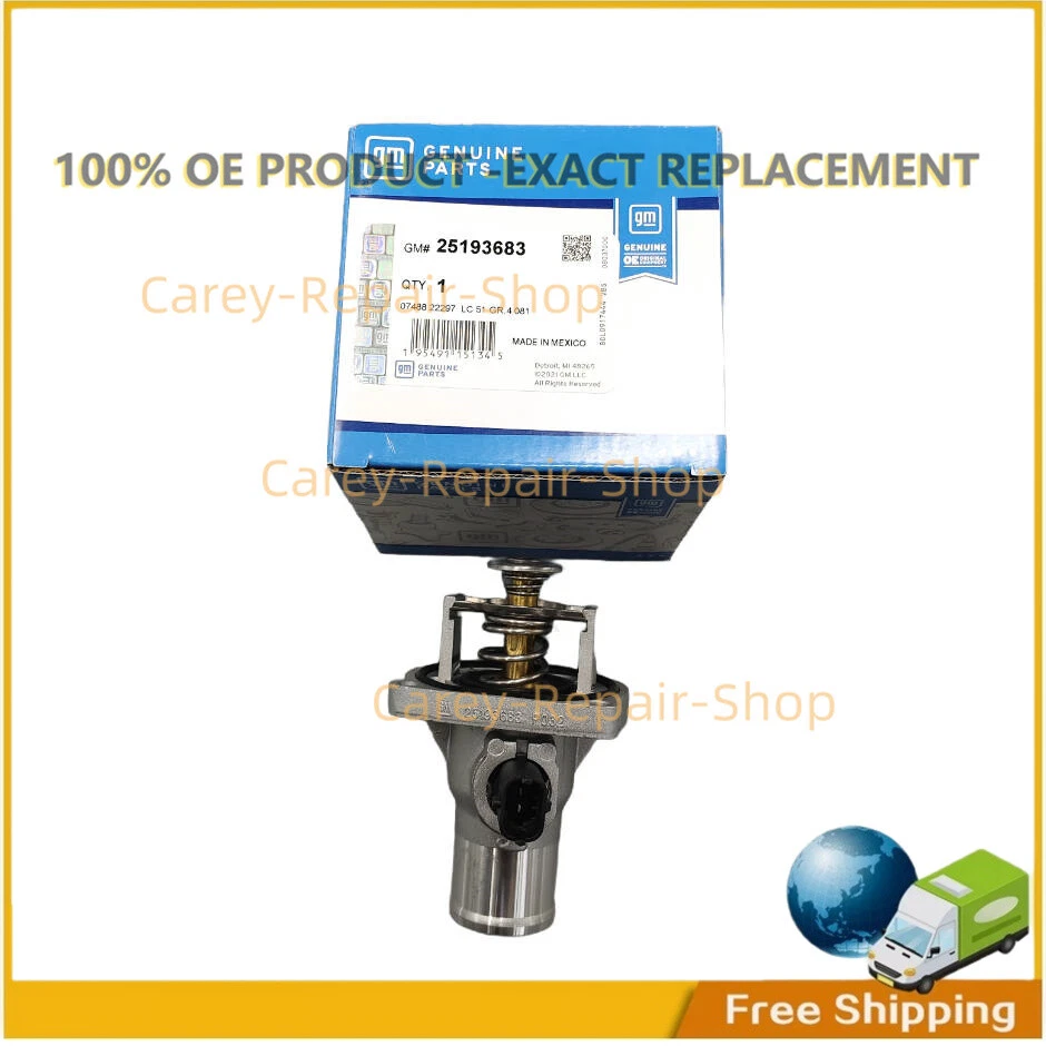 Cooling Thermostat for Chevrolet Cruze Orlando Sonic Trax Opel Astra Zafira Aveo Foto 2 de 4