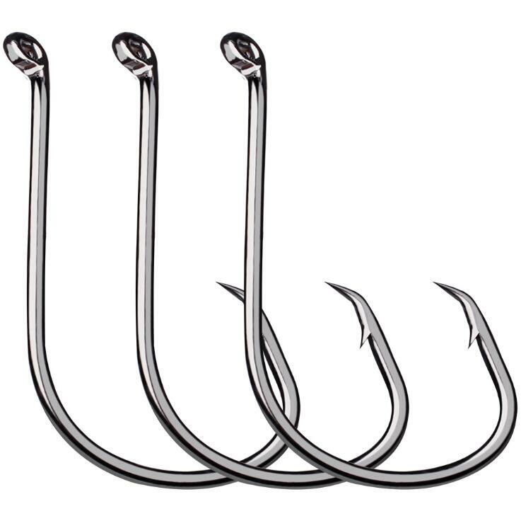 25 or 50 Up Eye OCTOPUS CIRCLE Fishing Hooks.1/0-12/0~Ships FREE