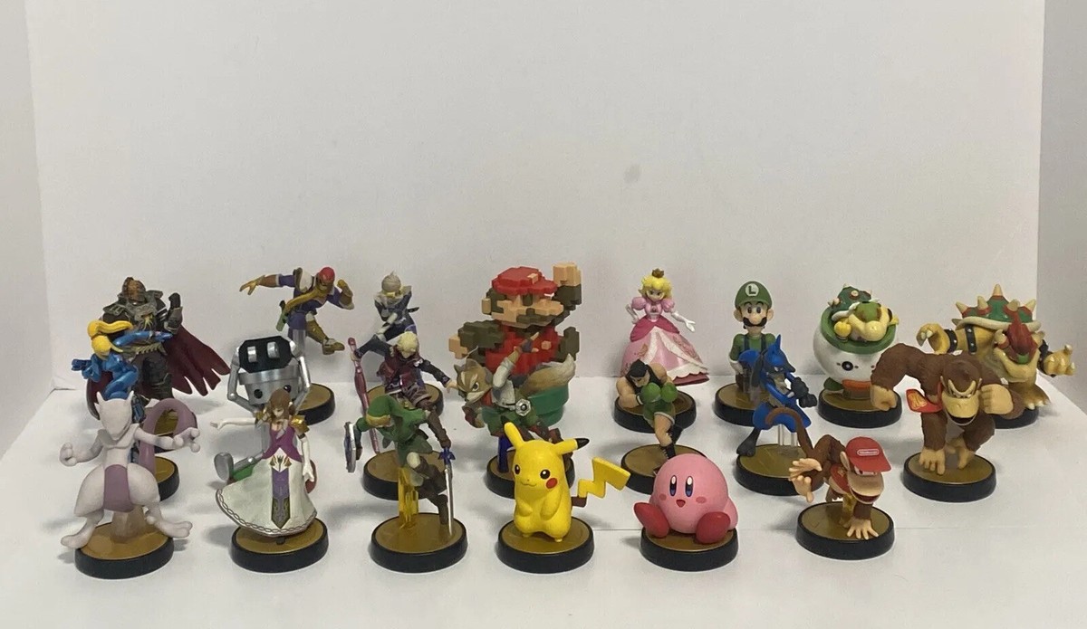 Nintendo Amiibo Lot Of: 21/ SUPER SMASH BROS characters/Read Nintendo Amiibo Lot Of: 21/ SUPER SMASH BROS characters/Read