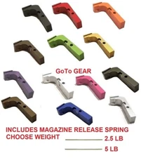 Polymer Extended Magazine Release Plus Spring For GLOCK 17 19 26 Gen 1 2 3