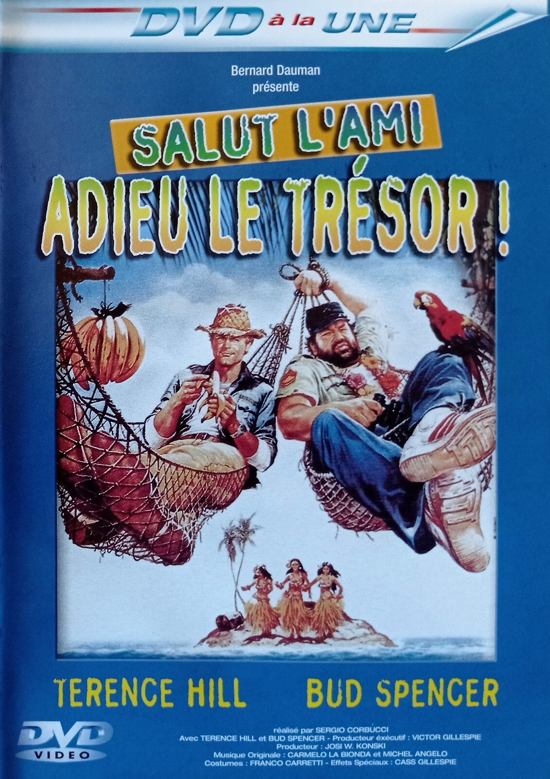 Dvd Salut L'Ami Adieu Le Tresor Terence Hill Bud Spencer
