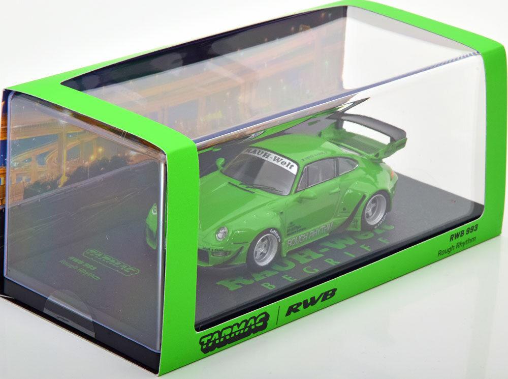 Porsche 911 993 RWB Tarmac Works 1:43 pièce de collection Begriff