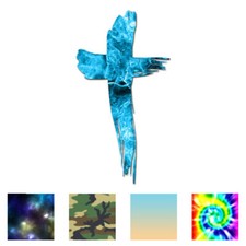Cross Decorative - Vinyl Decal Sticker - Multiple Patterns  Sizes - ebn833