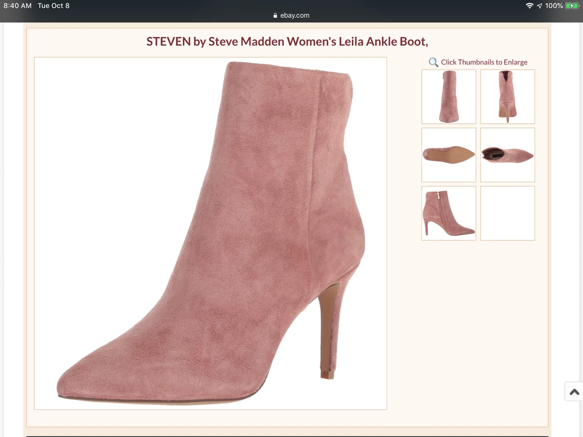 Leila booties steve madden top