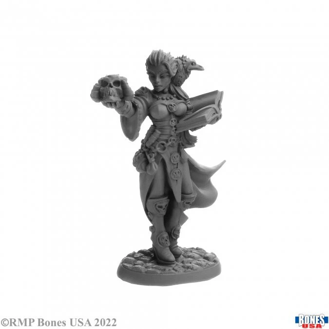 1x TEREZINYA - BONES USA REAPER figurine miniature rpg jdr female sorcerer 30093