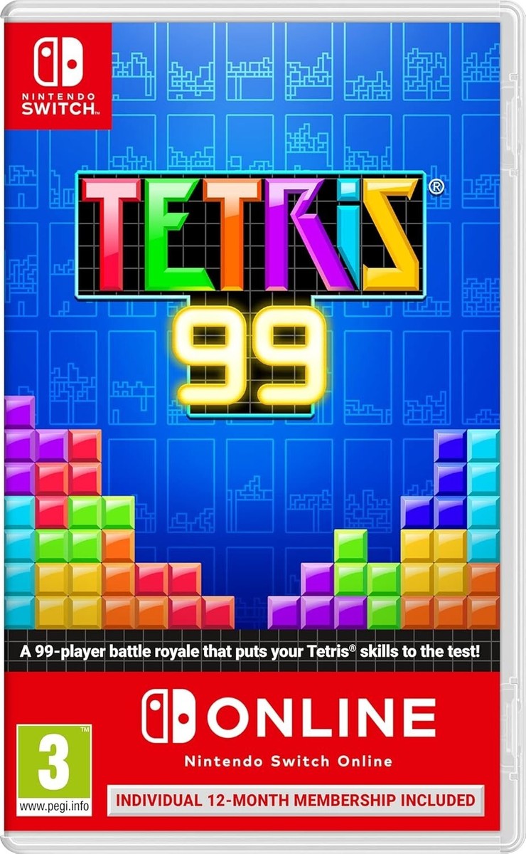 Tetris 99 (Individual 12-Month Online Membership Included)(Switch