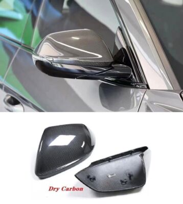 Carbon Fiber Rearview Mirror Cover Caps Replace Style For Lamborghini URUS
