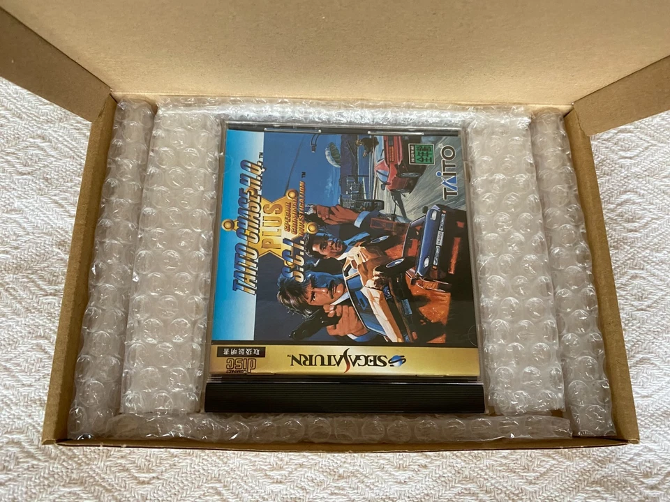 TAITO Chase HQ Plus SCI Sega Saturn - NTSC-J Japan VGC CIB - Tracked - Image 3 of 4