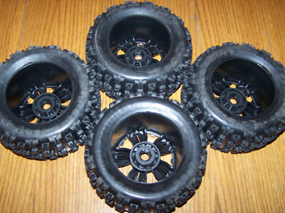 4 Arrma Kraton 6s BLX EXB Dboots Copperhead 2 Tires & 17mm Wheels