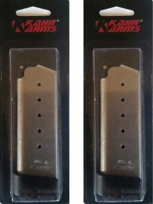 TWO Kahr CM45 PM45 45 ACP 6-Round Magazines w/ Extensions K625G