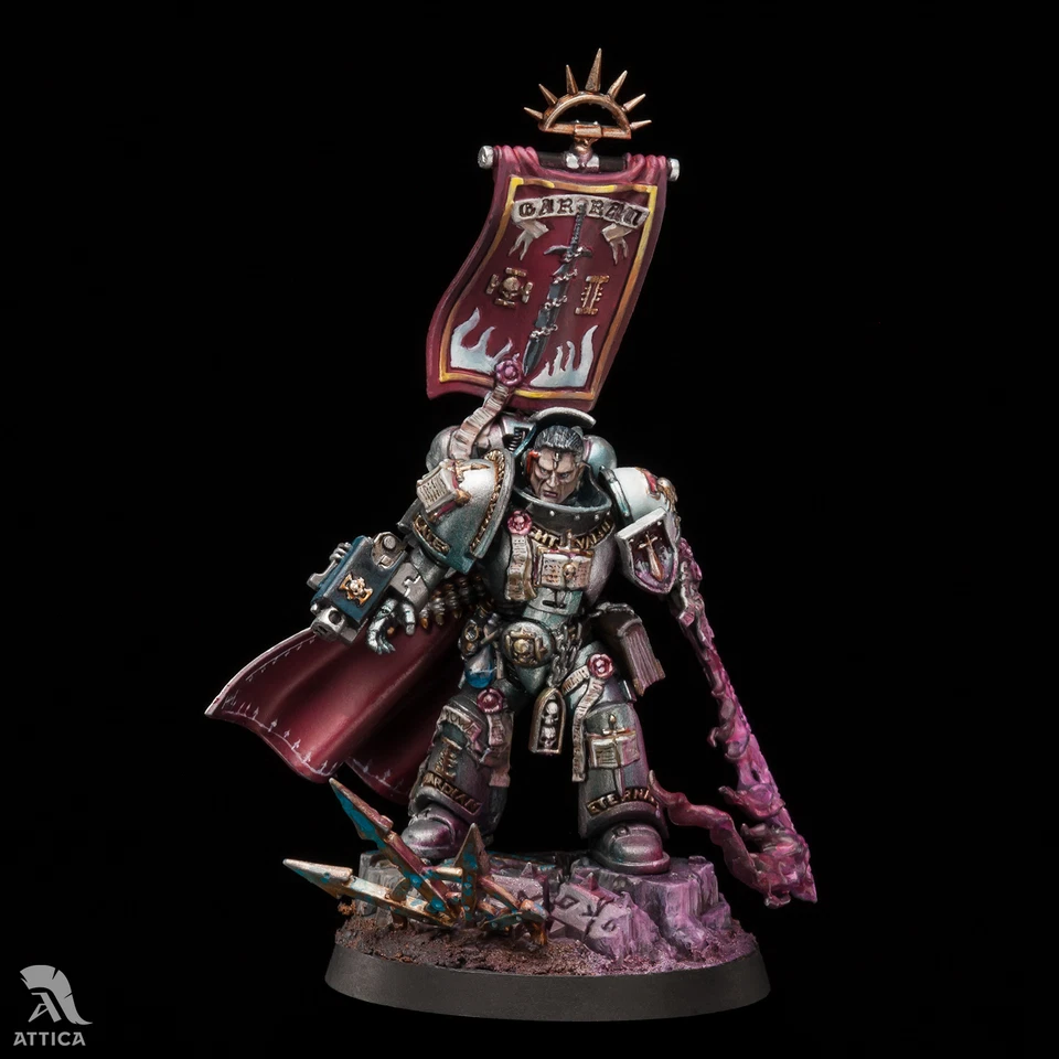 Castellan Crowe painted figure Warhammer 40k Pre-Sale | Art - Image 2 of 4
