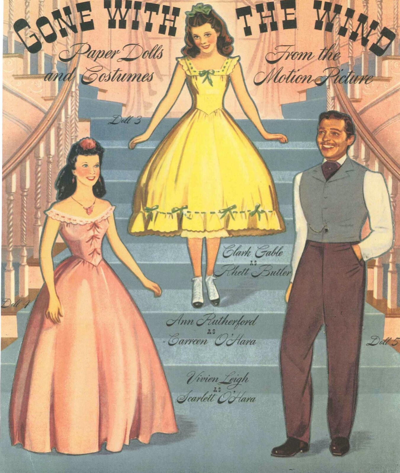 gone with the wind paper dolls