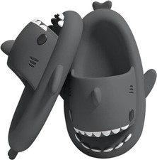 Shark Slippers / Cloud Sliders, Unisex, 3 Colours, Summer, Beach, Sandals