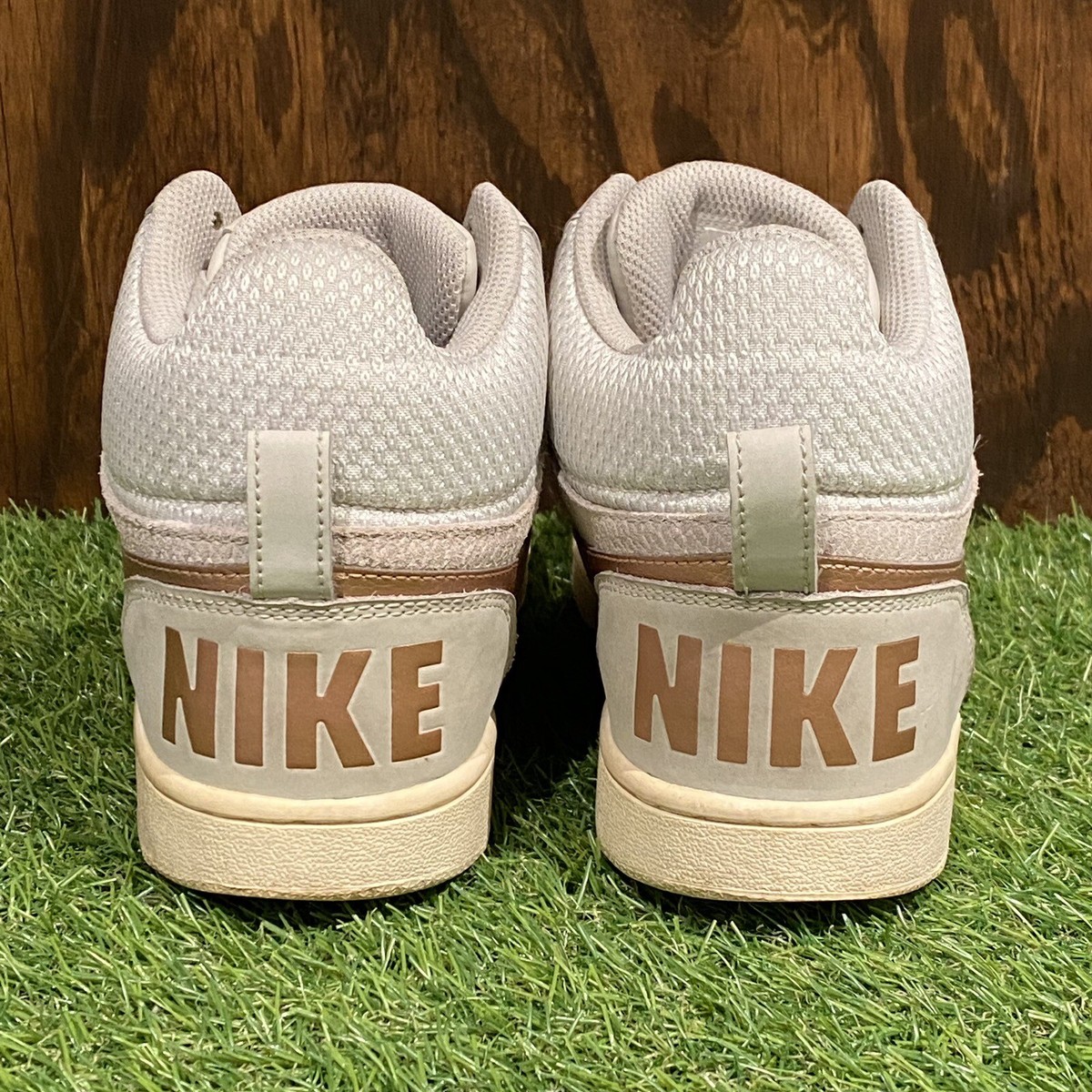 Nike Court Borough Mid Premium Light Bone Shoes / Women's US Nike Court Borough Mid Premium Light Bone Shoes / Women's US