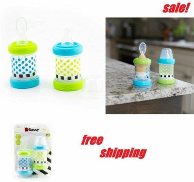 baby food bottle feeder with nipple