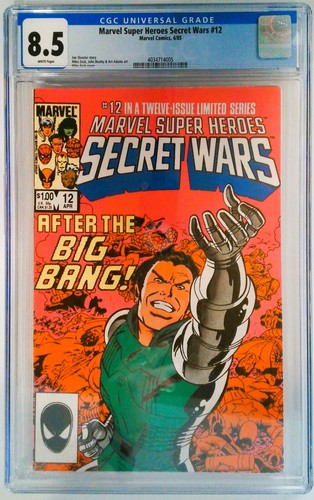 MARVEL SUPER HEROES SECRET WARS  #12 Marvel Comic Group CGC Grade ( 8.5 )