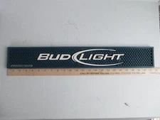 2005 BUD LIGHT BAR MAT RUBBER 23.25 X 3.5 Put In Bay BUDWEISER         C101