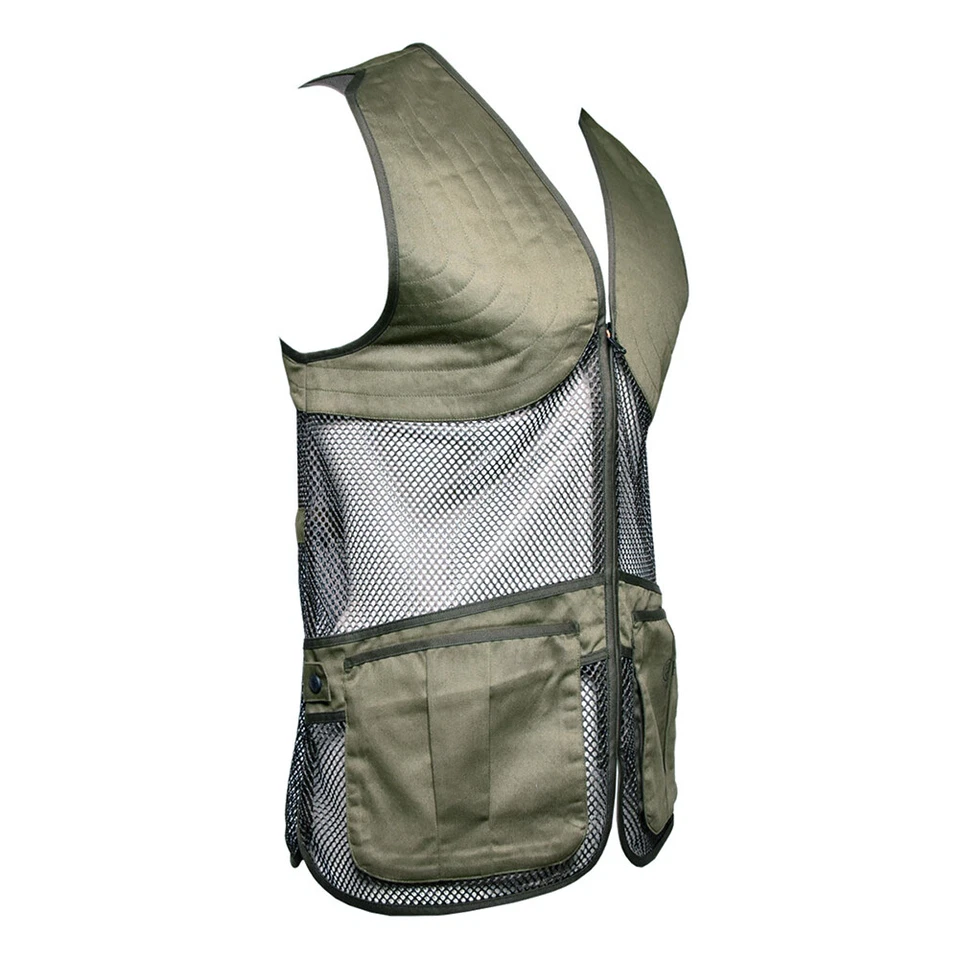 BERETTA Unisex Full Mesh Breathable Competition Shooting Vest - Colors & Sizes - Image 3 of 4